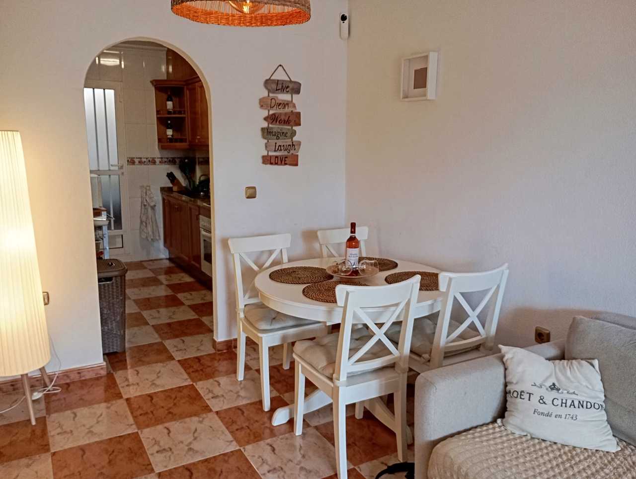 Living room in apartment for sale in Villamartin