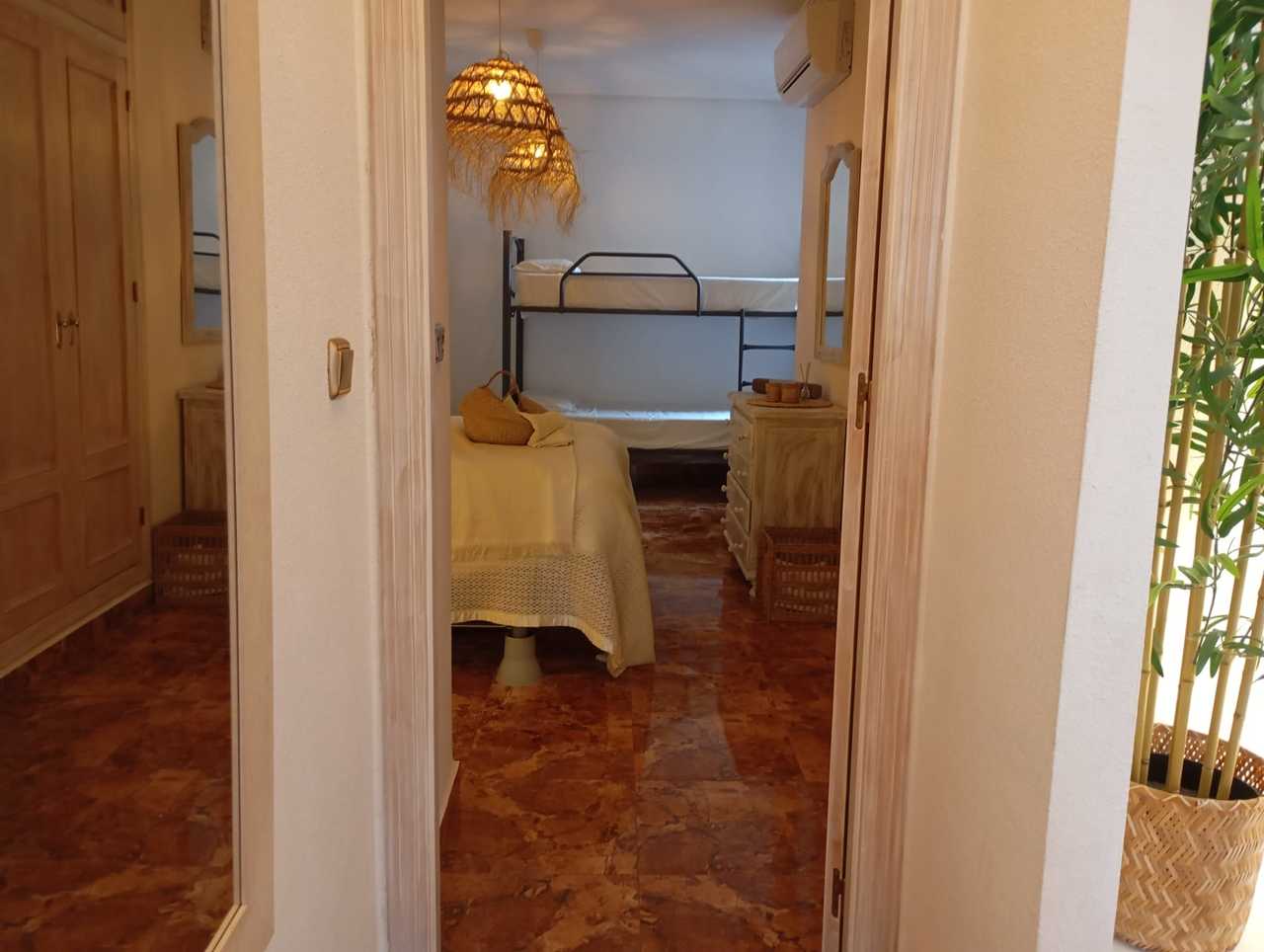 Pool area in apartment for sale in Villamartin