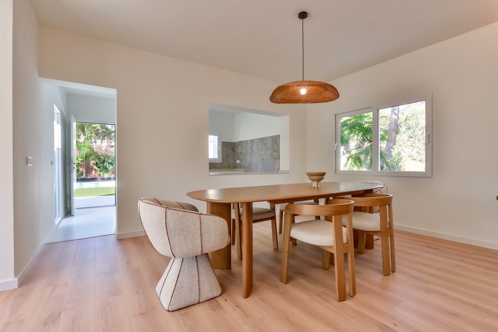 Living room in villa for sale in Altea