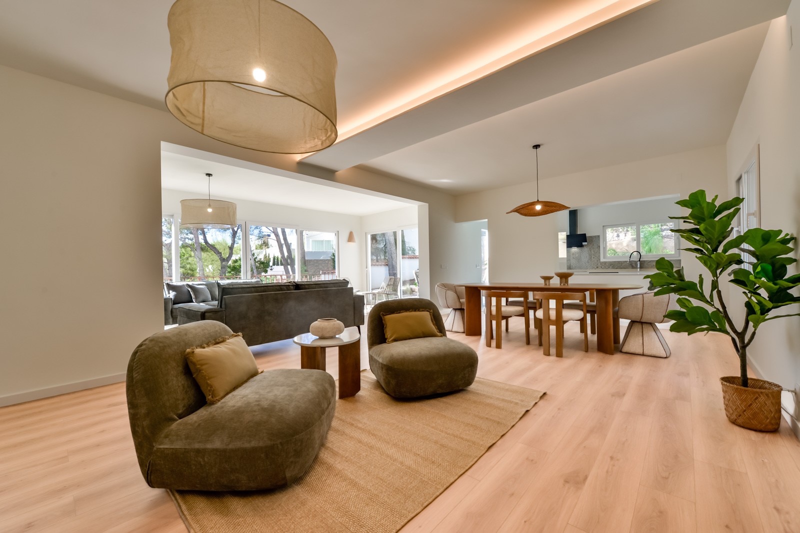 Garden in villa for sale in Altea