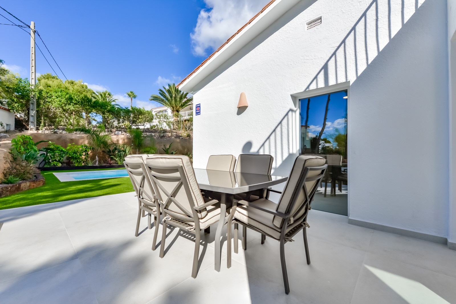 Terrace in villa for sale in Altea