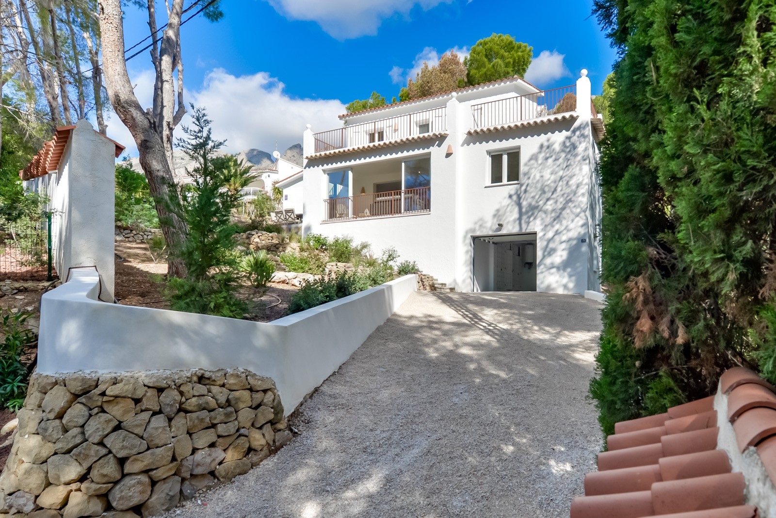 Garden in villa for sale in Altea