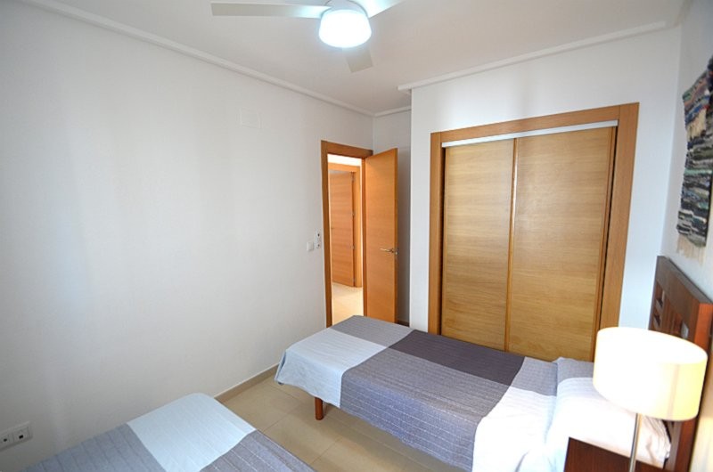 Terrace in apartment for sale in Hacienda Riquelme Golf Resort