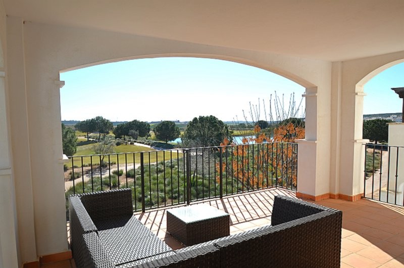 Exterior view in apartment for sale in Hacienda Riquelme Golf Resort