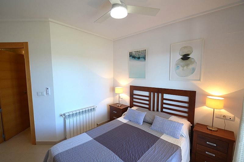 Bedroom in apartment for sale in Hacienda Riquelme Golf Resort