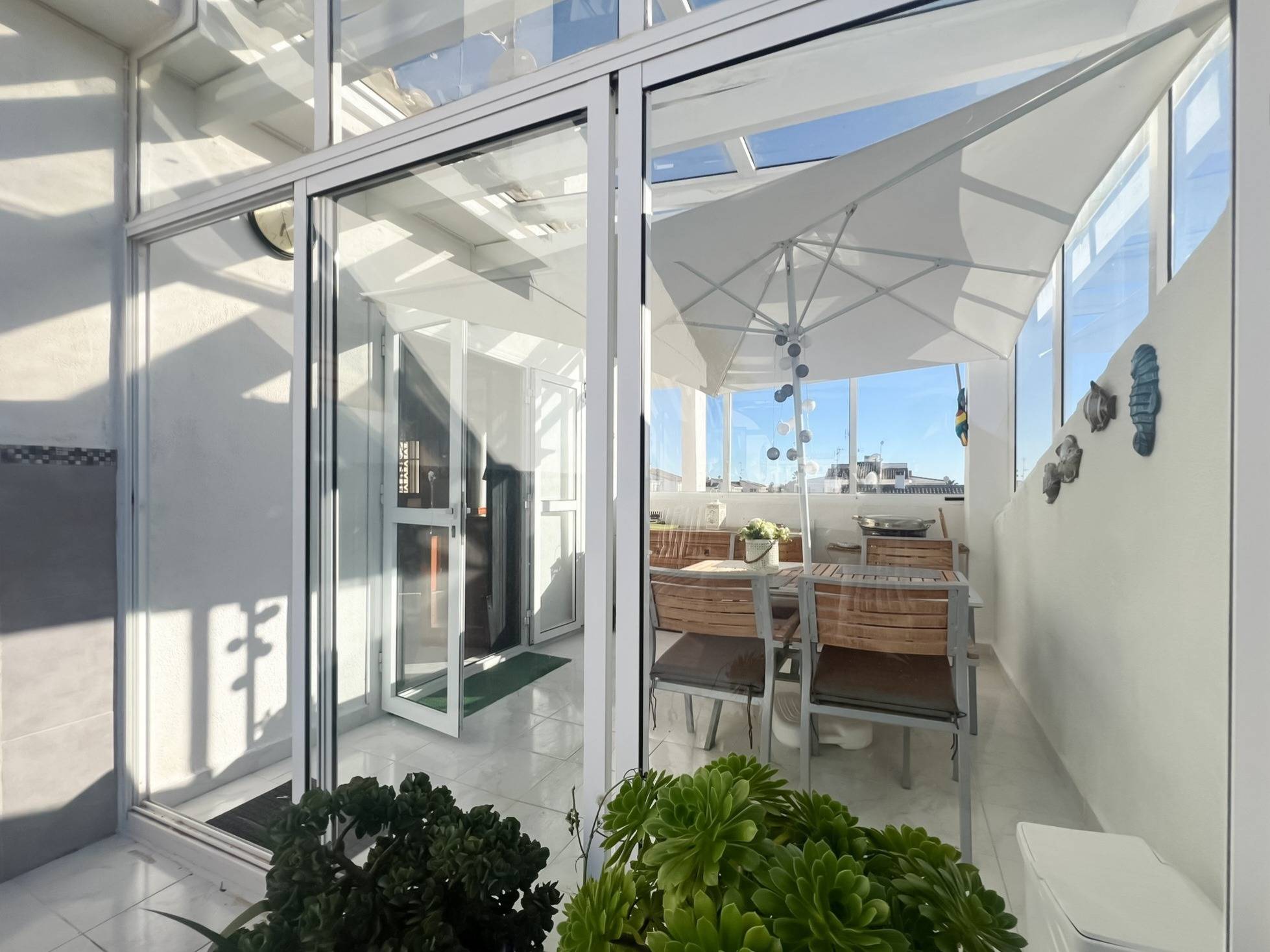 Exterior view in bungalow for sale in Torrevieja