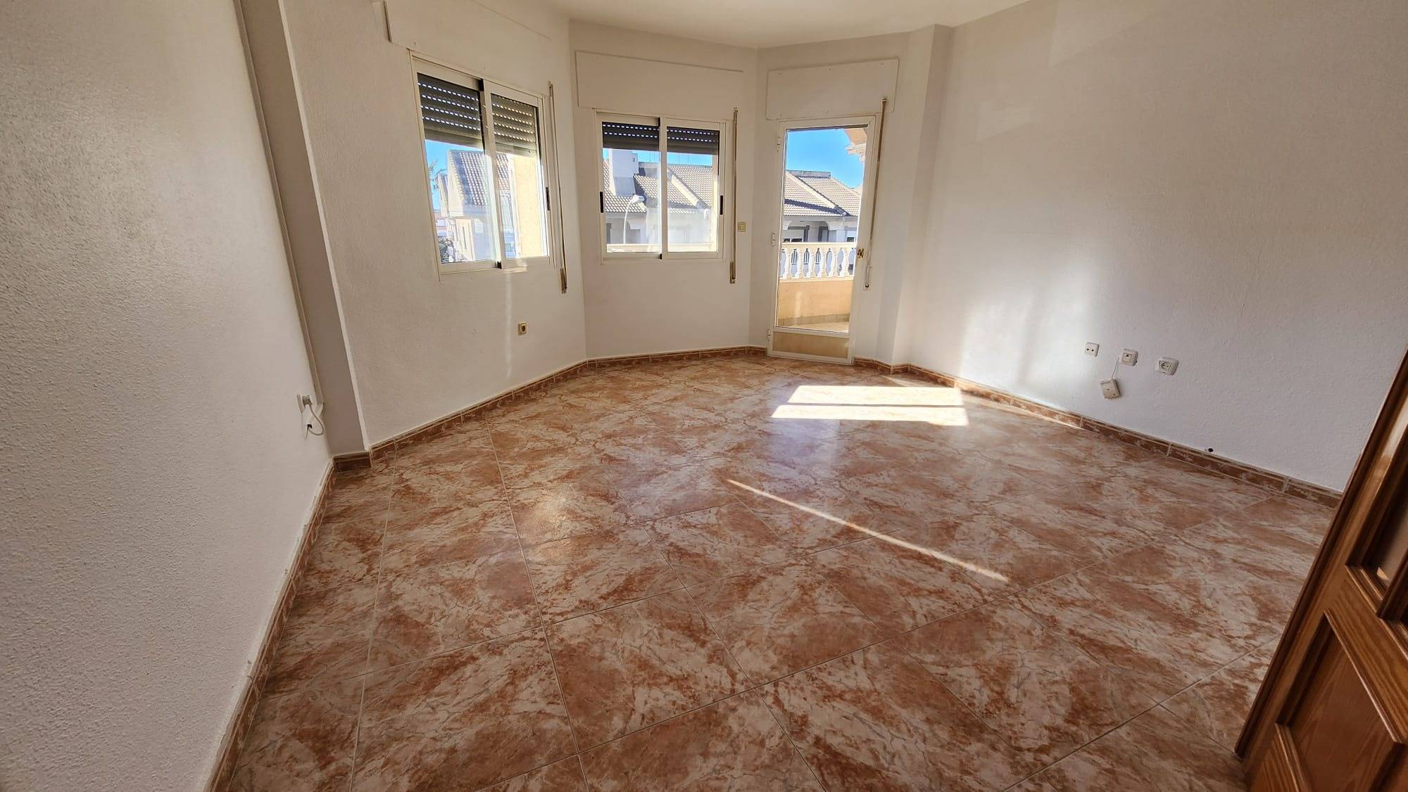 Master bedroom in apartment for sale in San Javier