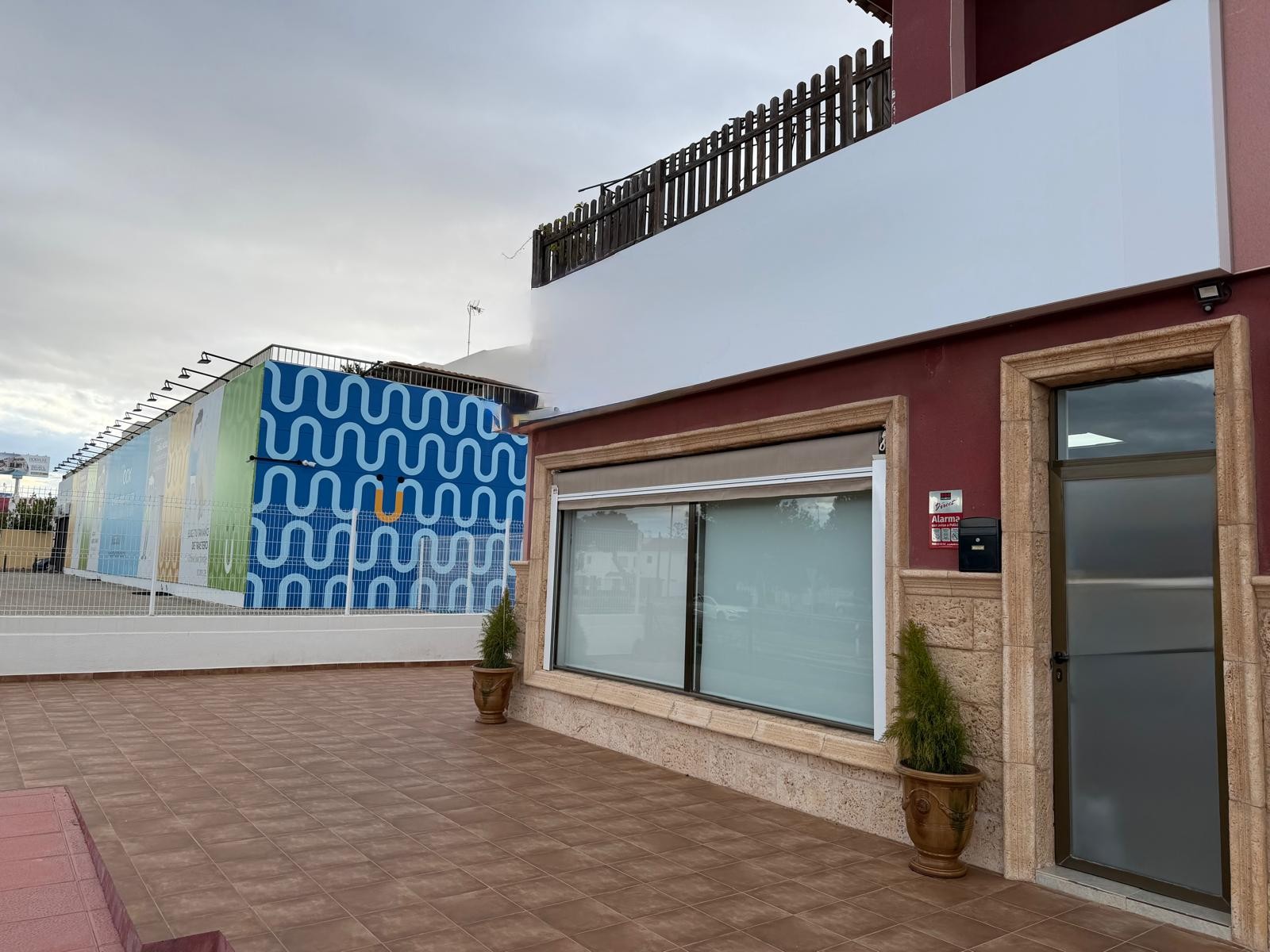 Pool area in commercial for sale in Orihuela Costa