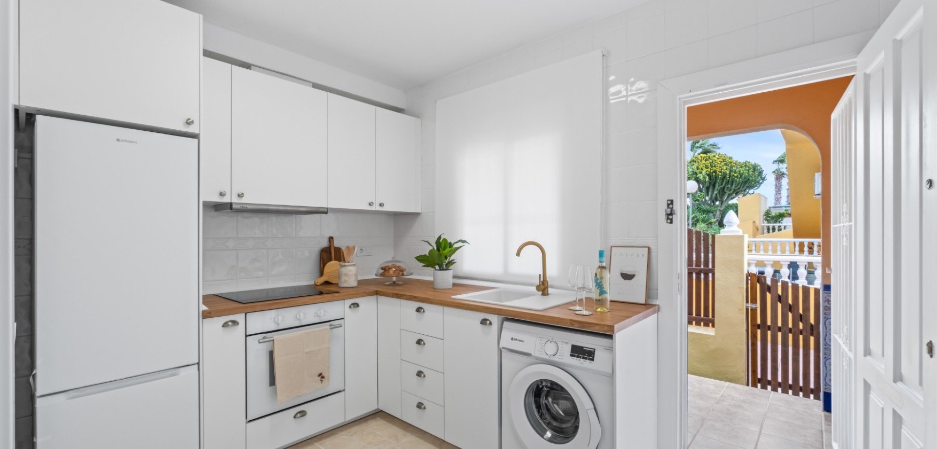 Master bedroom in terraced for sale in Orihuela Costa