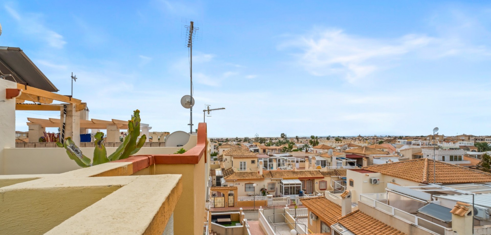 Pool area in terraced for sale in Orihuela Costa