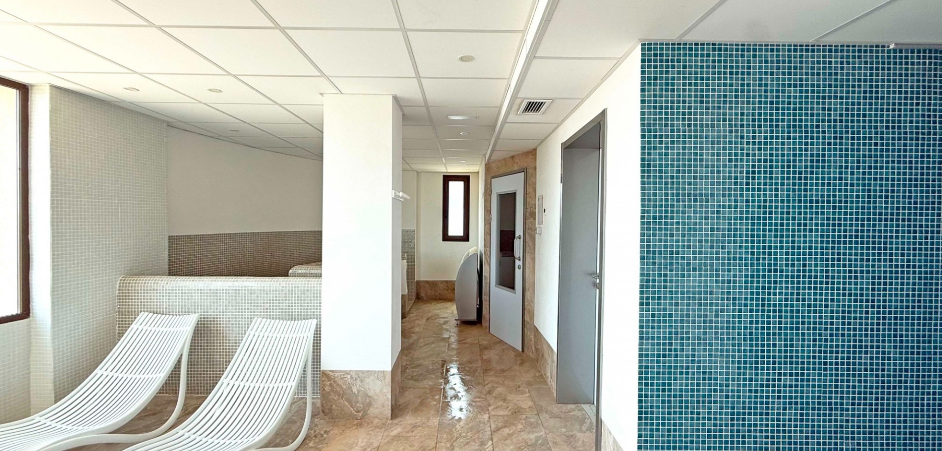 Master bedroom in apartment for sale in Cartagena