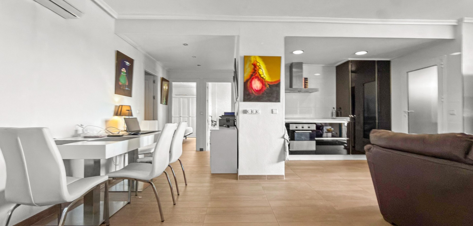 Kitchen in apartment for sale in Orihuela Costa
