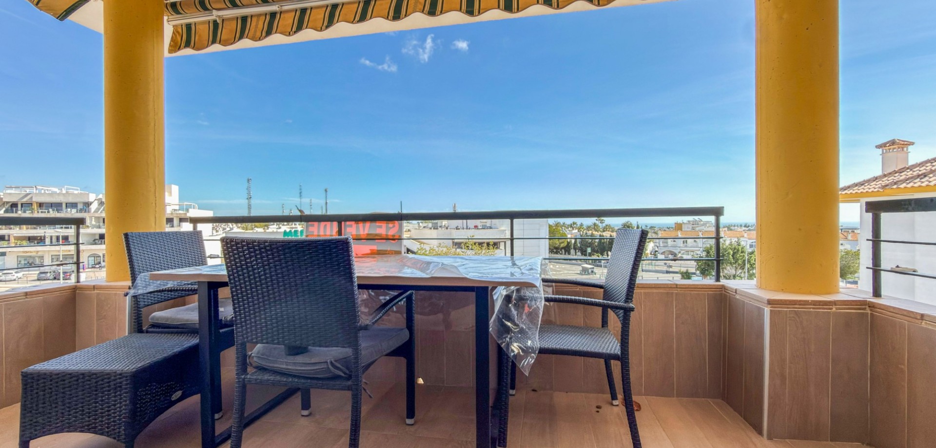 Terrace in apartment for sale in Orihuela Costa
