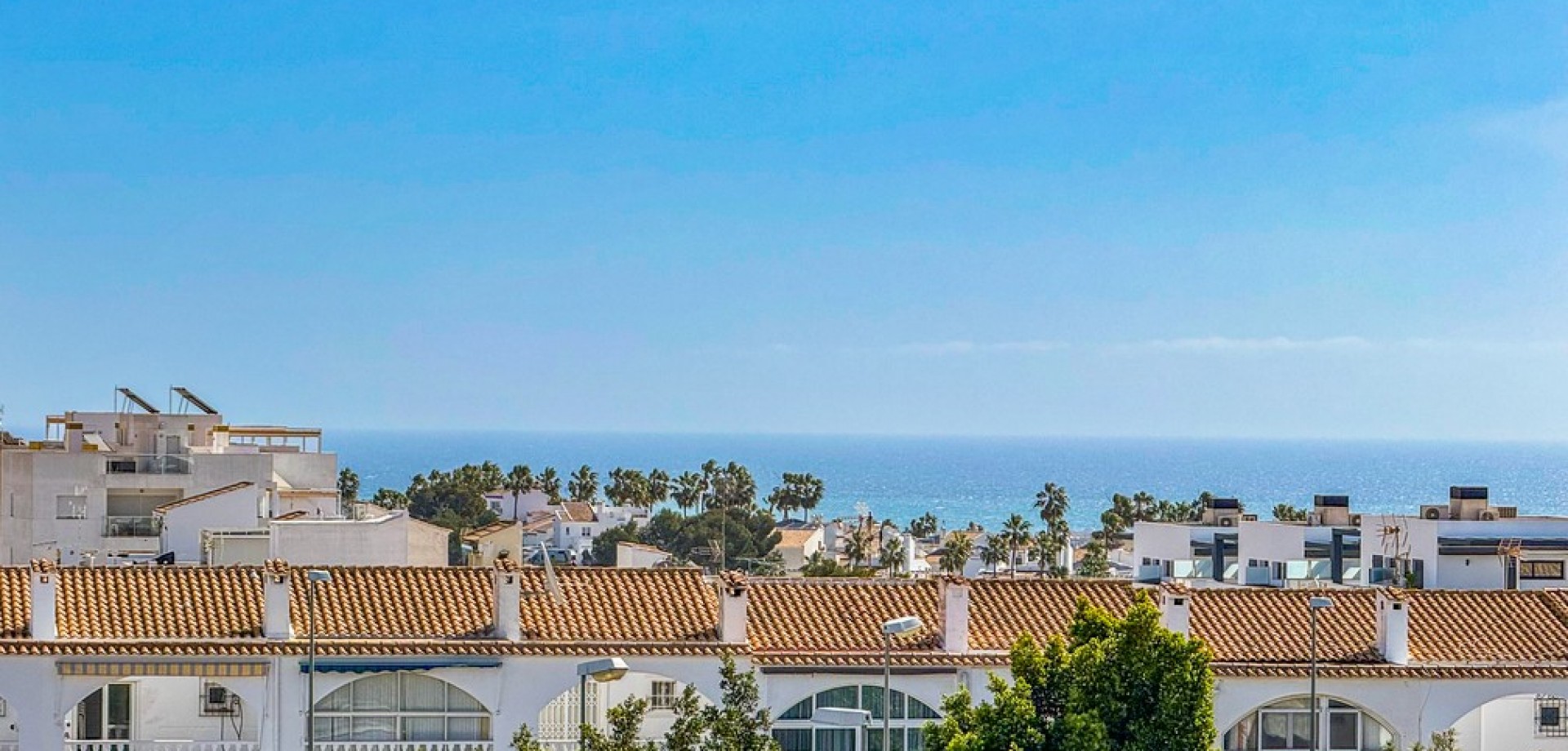 Pool area in apartment for sale in Orihuela Costa