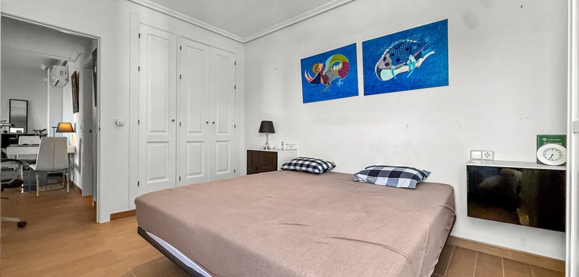Pool area in apartment for sale in Orihuela Costa