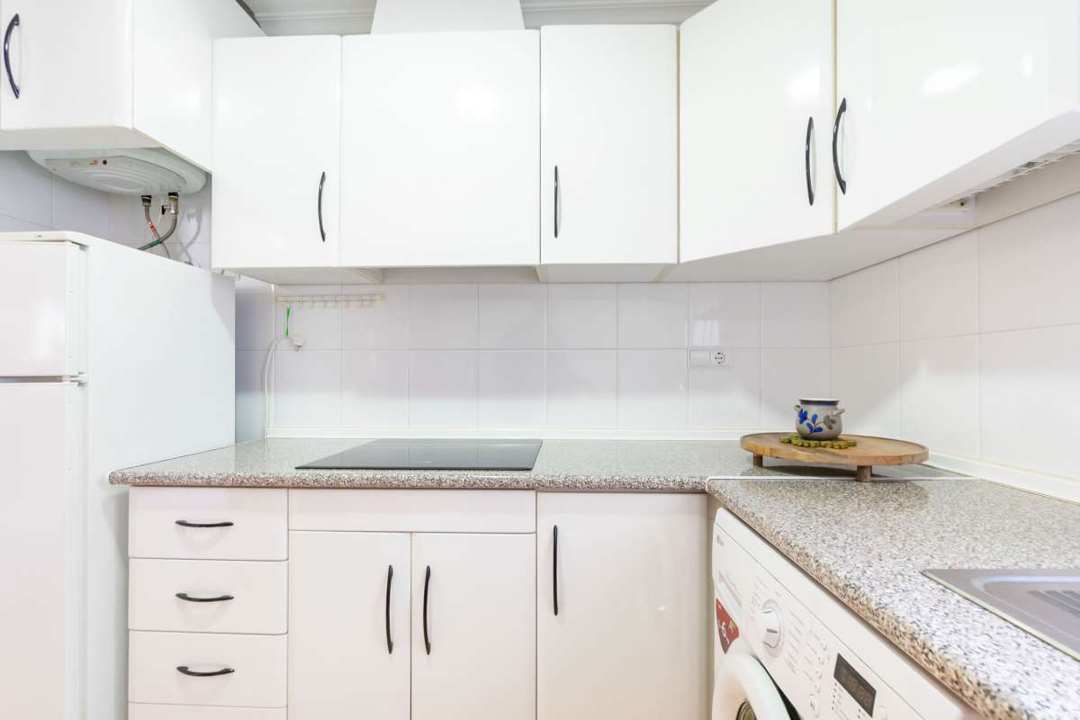 Pool area in apartment for sale in Torrevieja