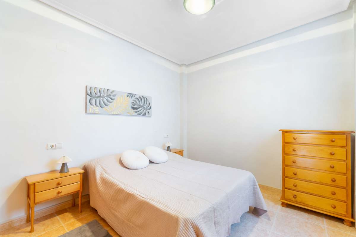 Garden in apartment for sale in Torrevieja