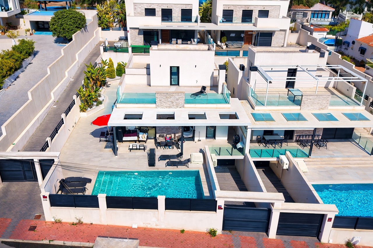 Discover an exceptional villa that blends contemporary elegance with relaxed Mediterranean charm in