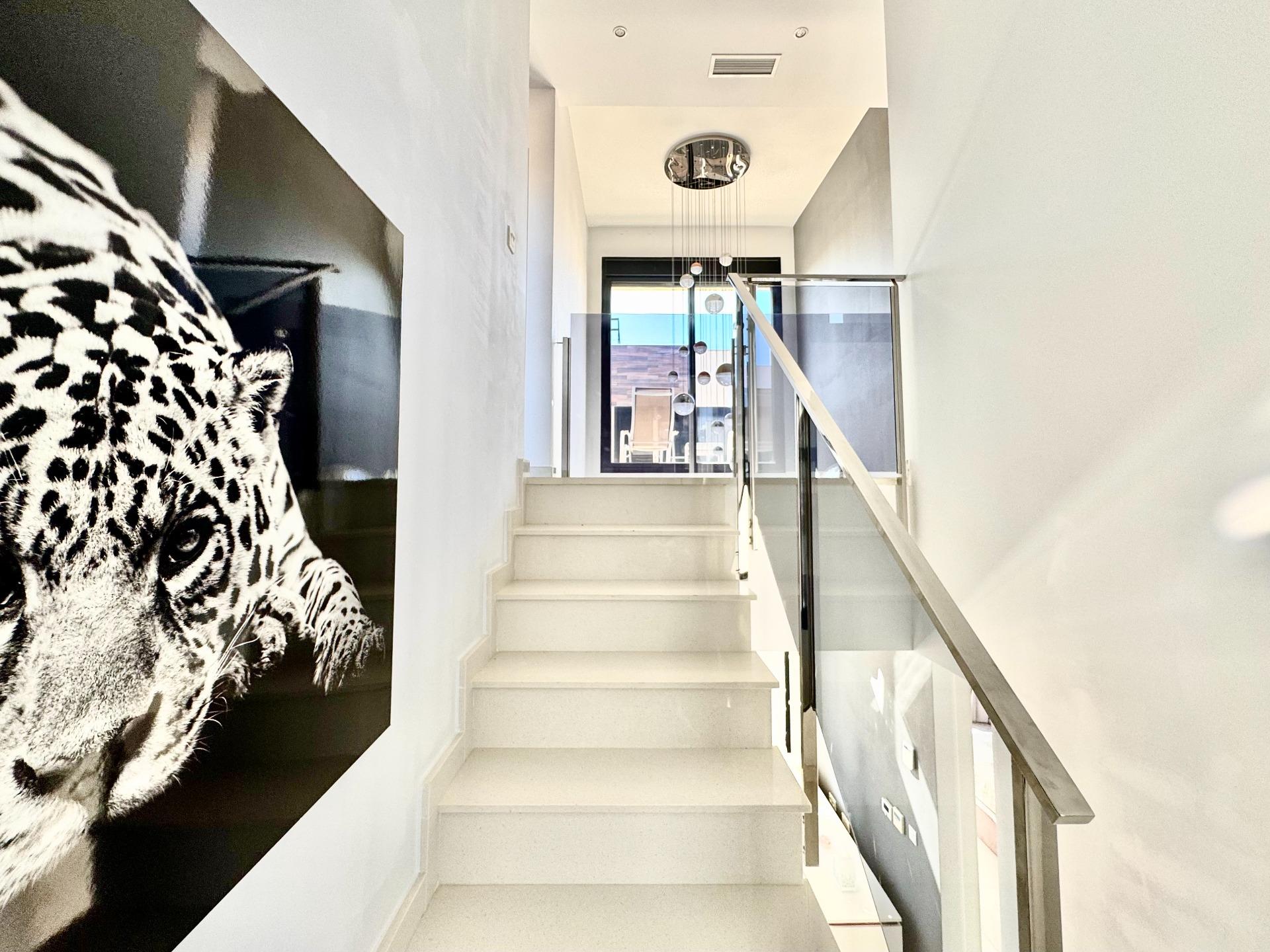 Exterior view in villa for sale in Orihuela Costa