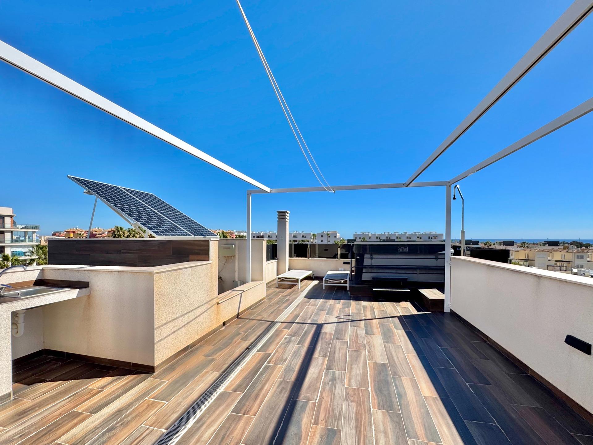 Exterior view in villa for sale in Orihuela Costa