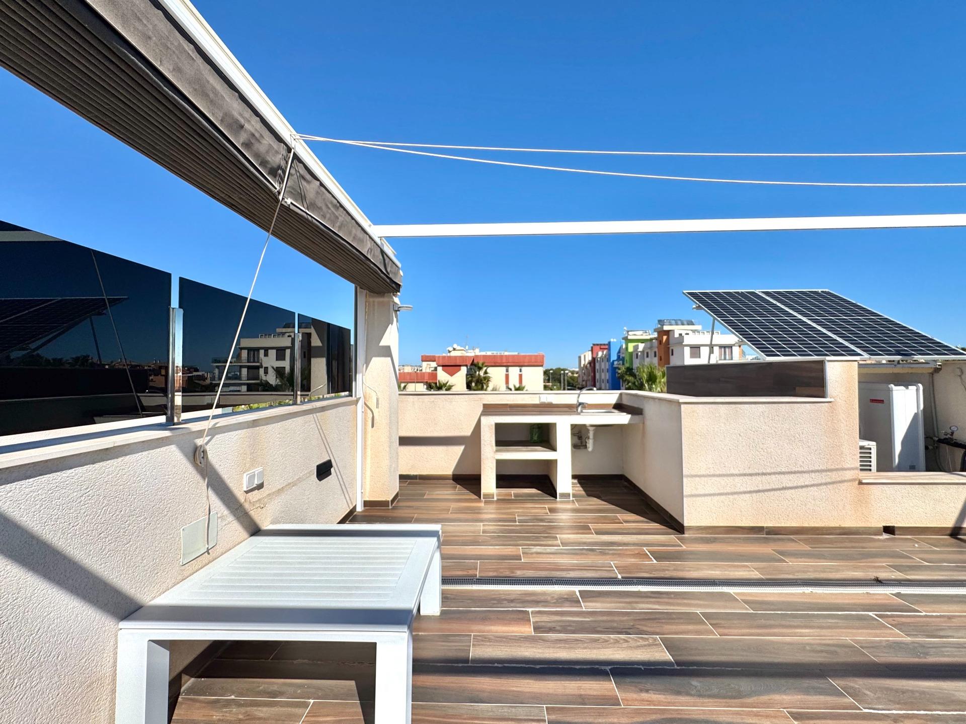 Master bedroom in villa for sale in Orihuela Costa