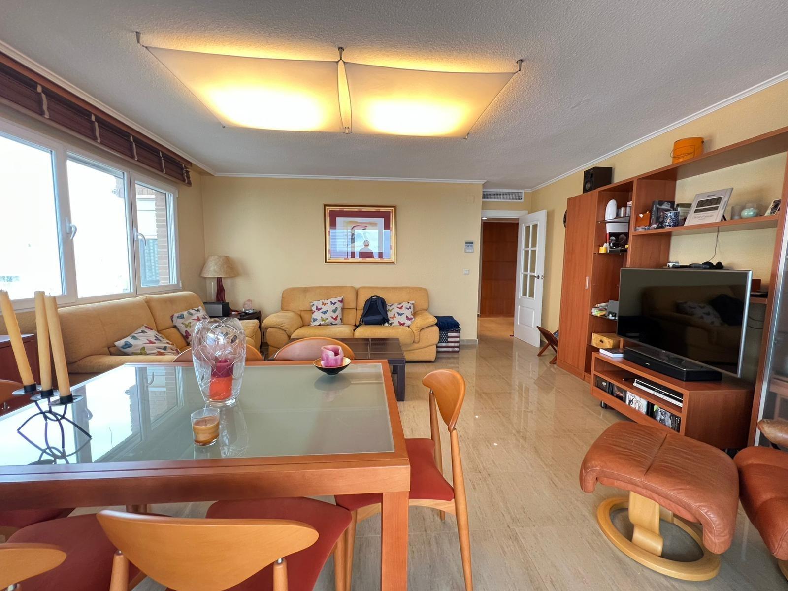 Pool area in apartment for sale in Benidorm