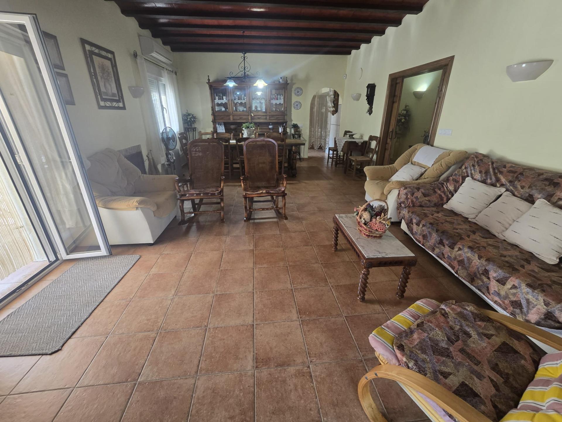 Exterior view in villa for sale in Murcia