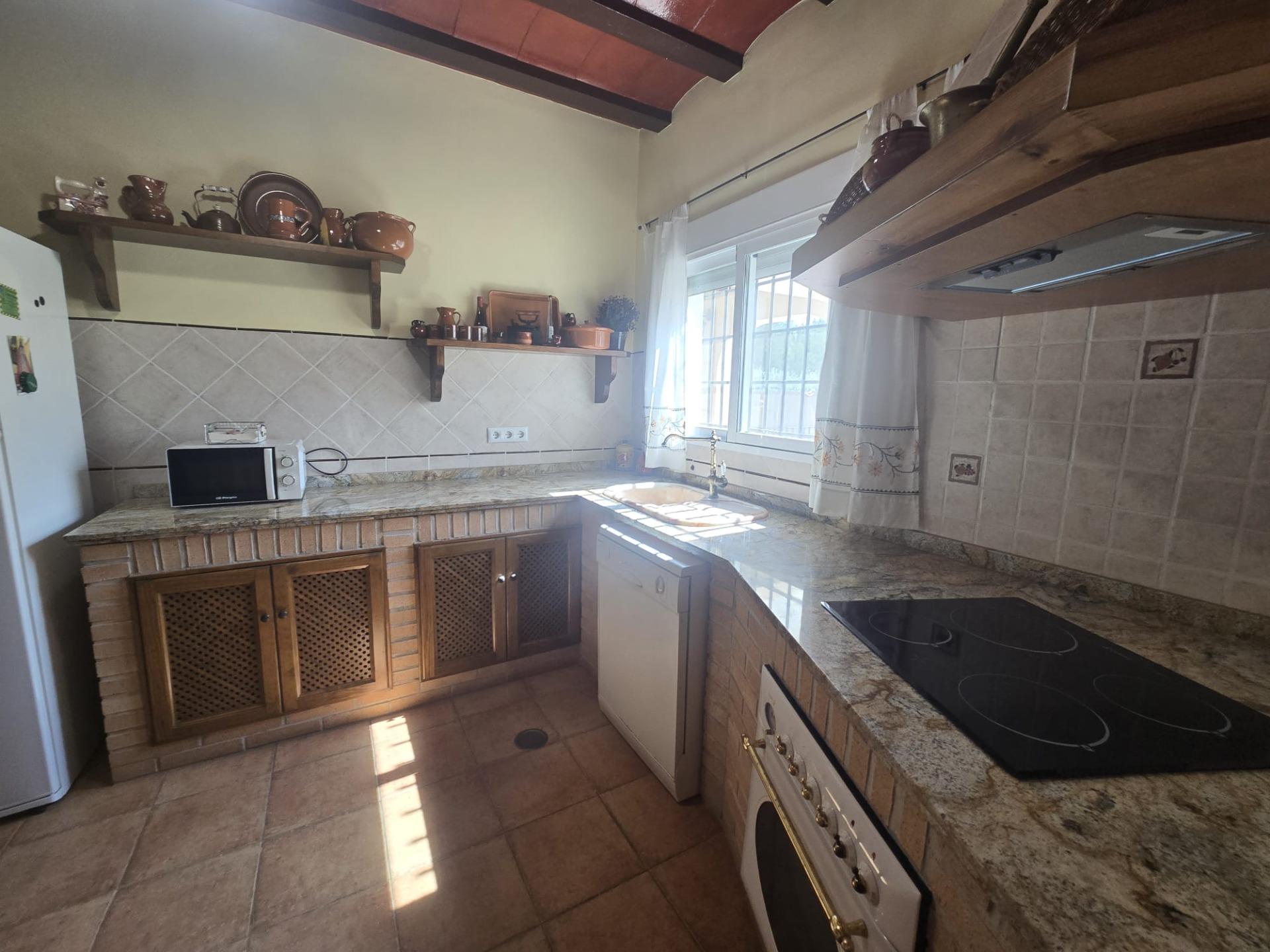 Exterior view in villa for sale in Murcia