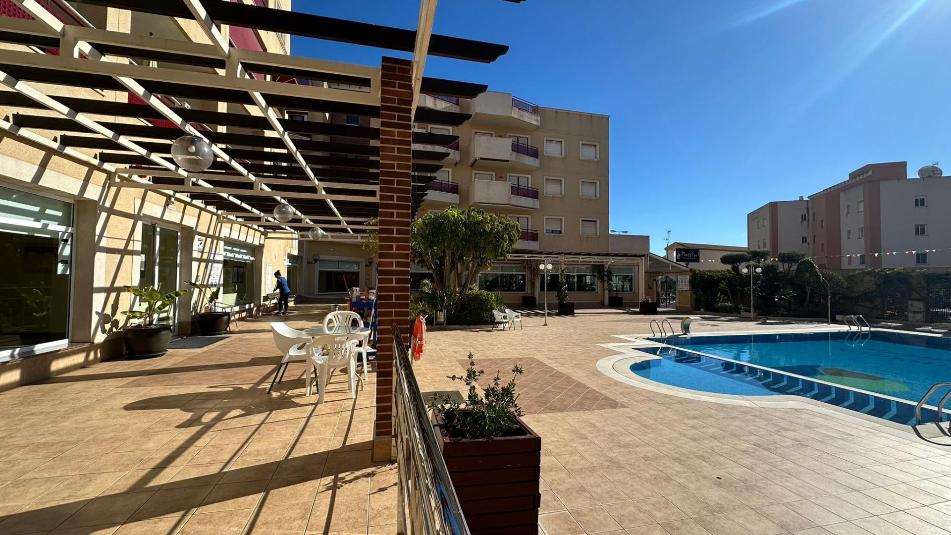 Master bedroom in apartment for sale in Orihuela Costa