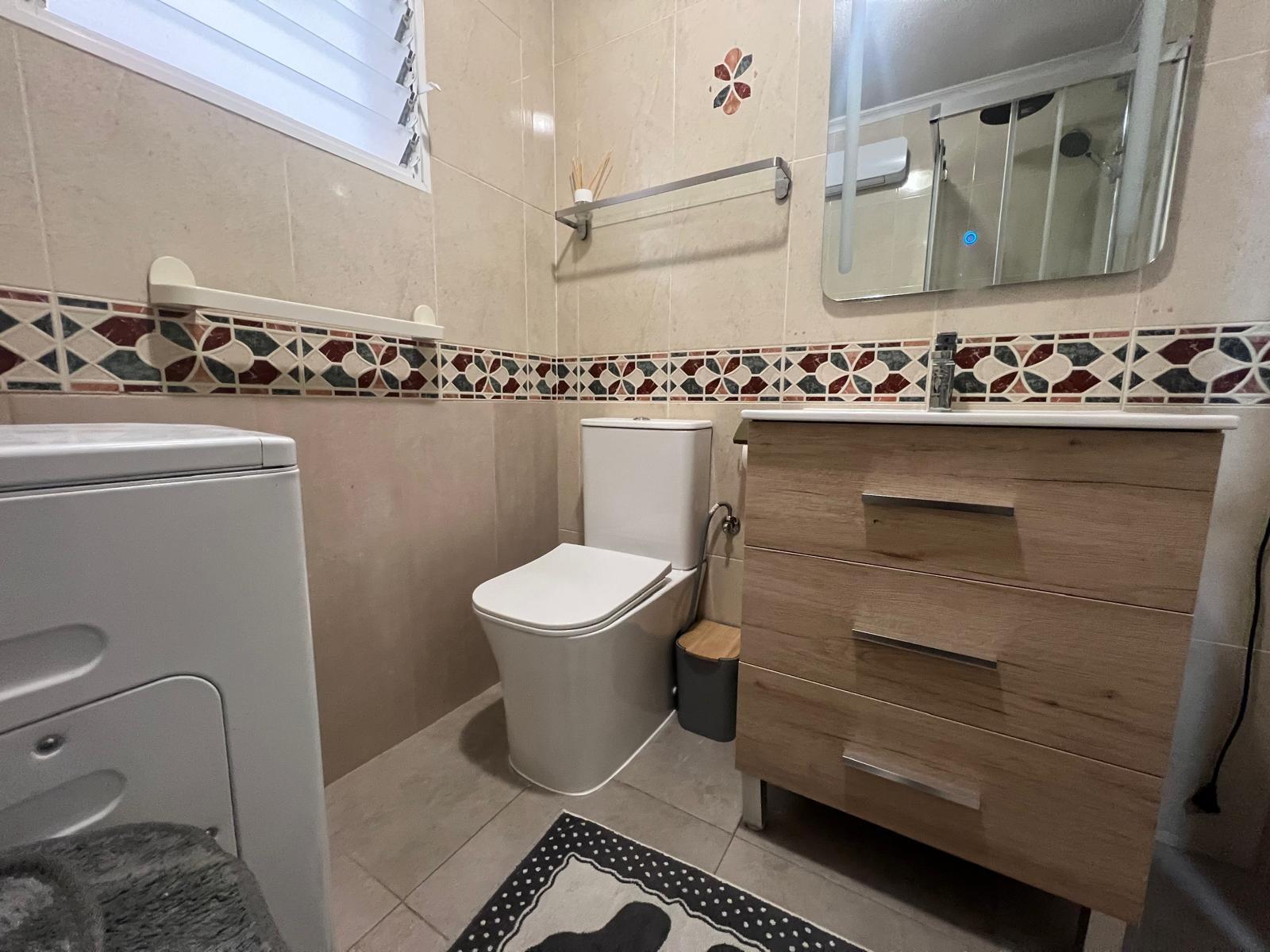 Garden in apartment for sale in Torrevieja