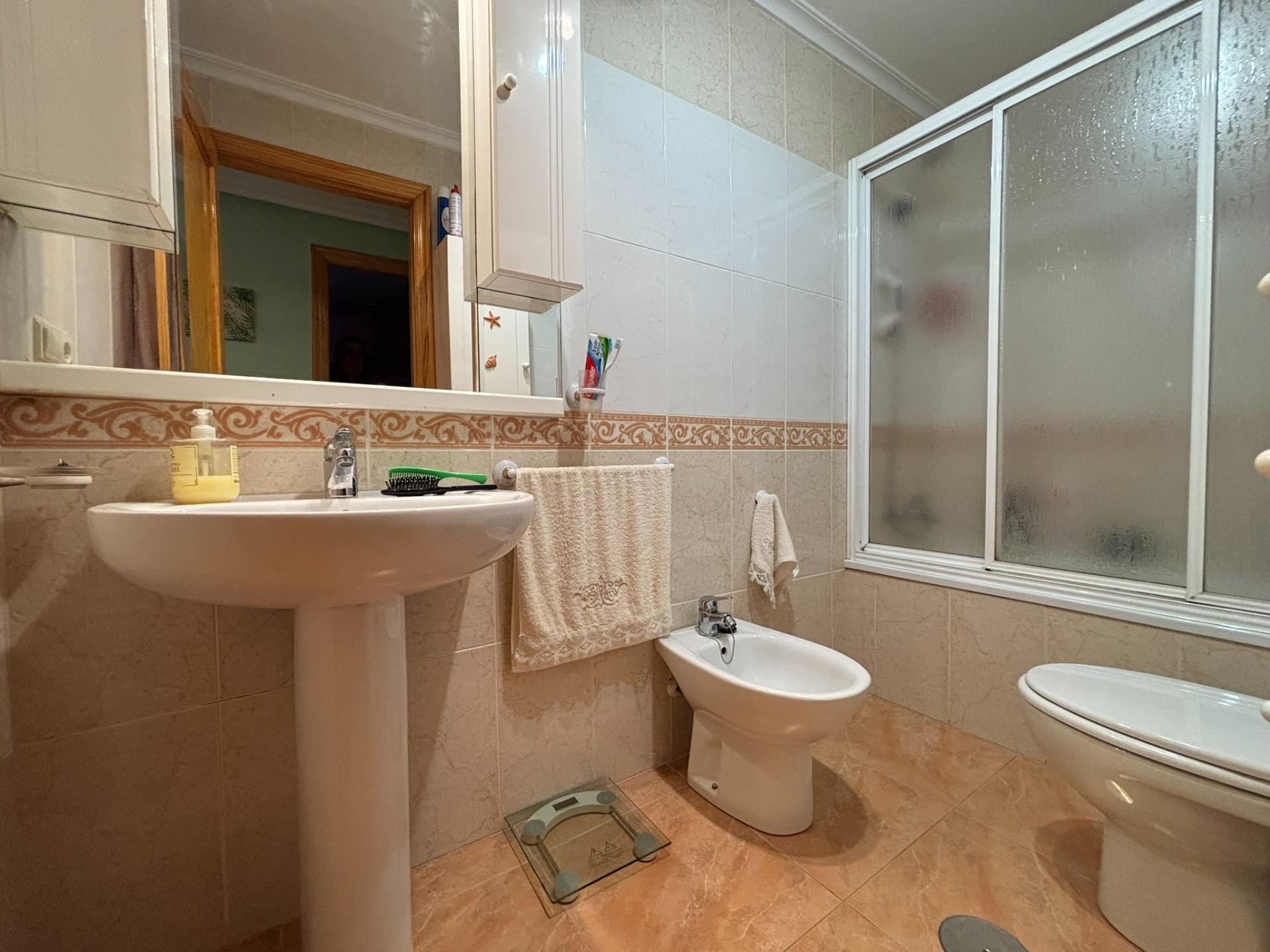 Garden in apartment for sale in Torrevieja
