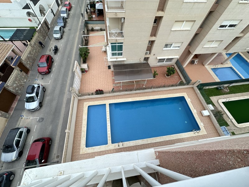 Master bedroom in apartment for sale in Torrevieja