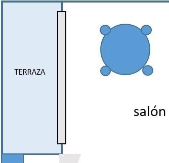 Terrace in apartment for sale in Torrevieja