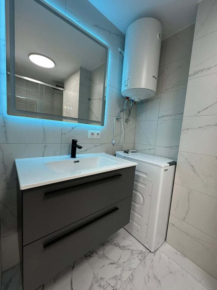 Bathroom in apartment for sale in Torrevieja