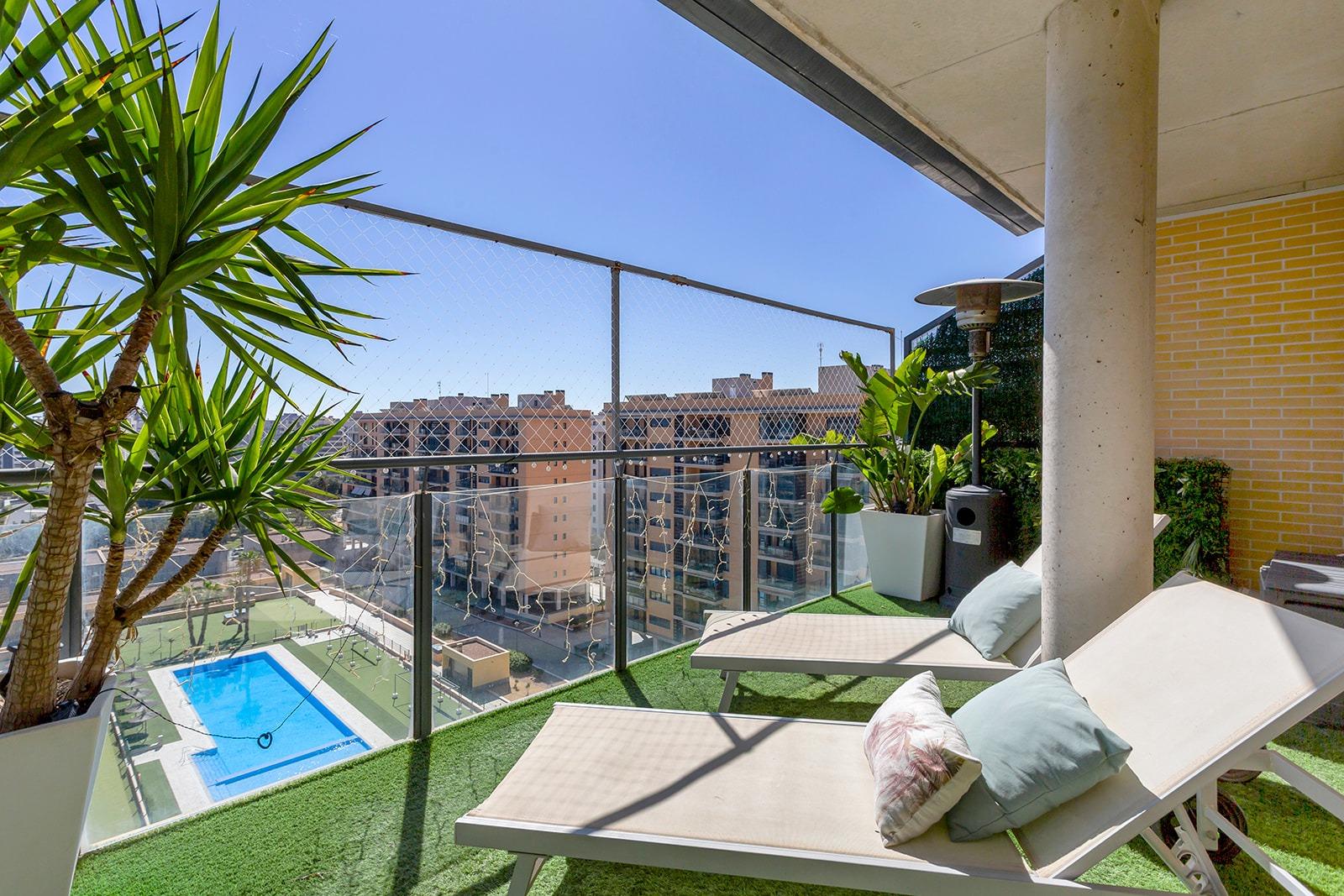 Imagine waking up every morning to the blue of the Mediterranean on the horizon and sunlight floodin