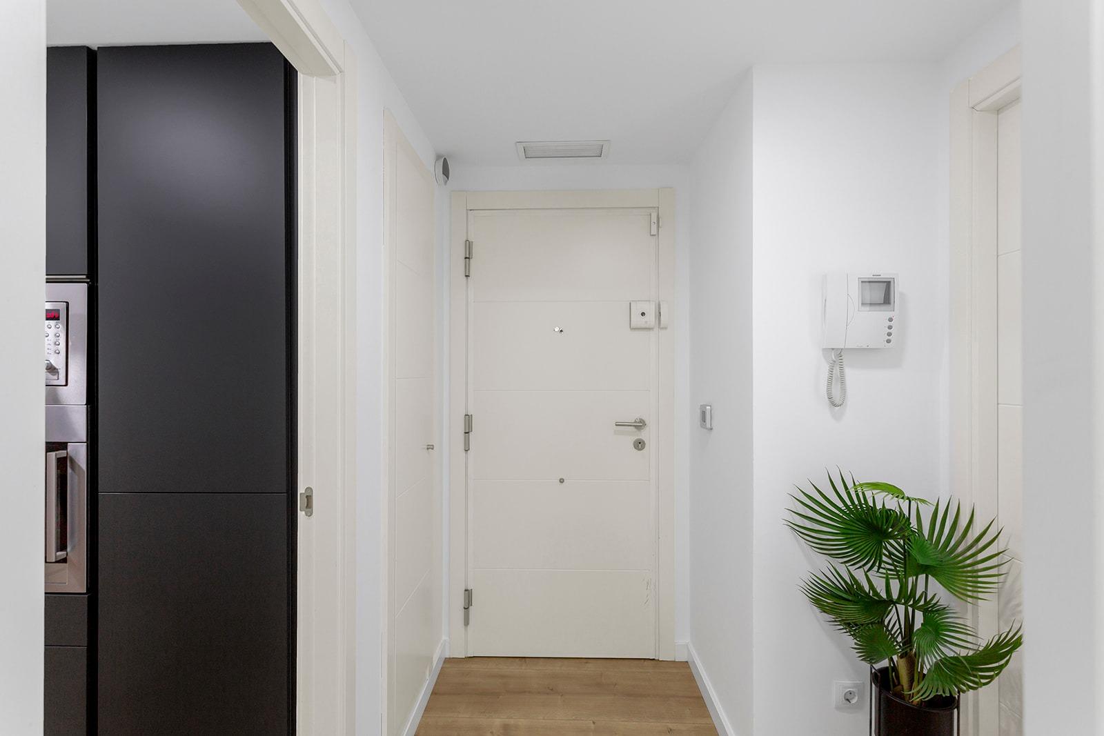 Master bedroom in penthouse for sale in Alicante