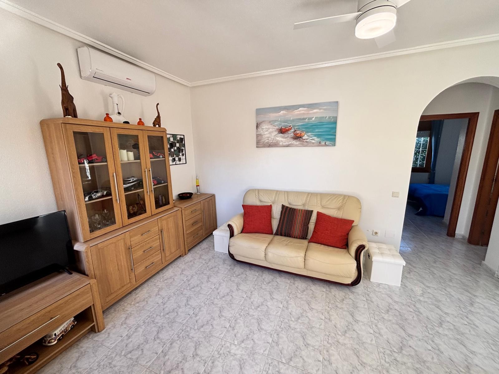 Pool area in villa for sale in Ciudad Quesada