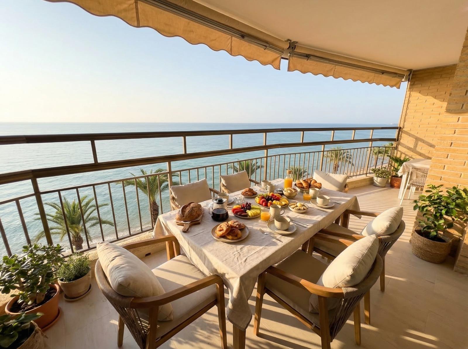 Garden in apartment for sale in Torrevieja