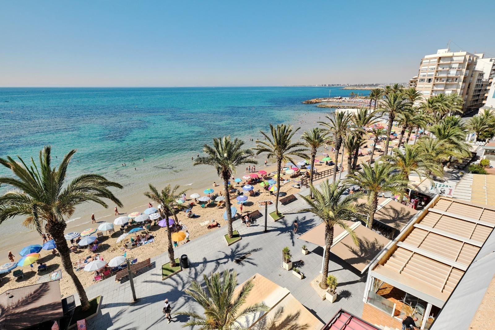 Garden in apartment for sale in Torrevieja