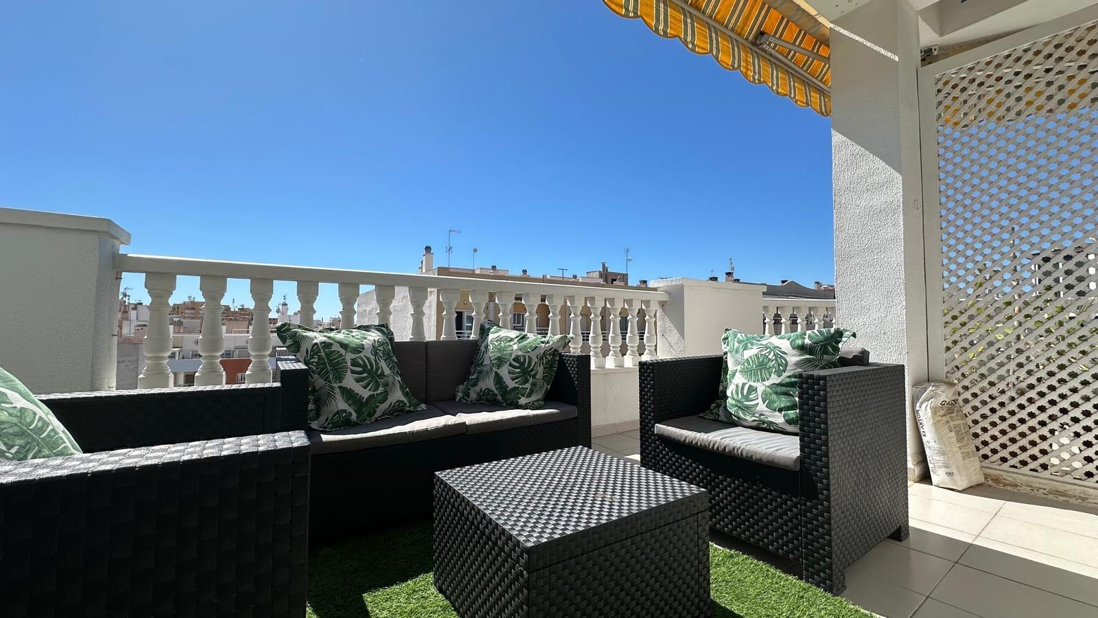 Dining area in apartment for sale in Torrevieja