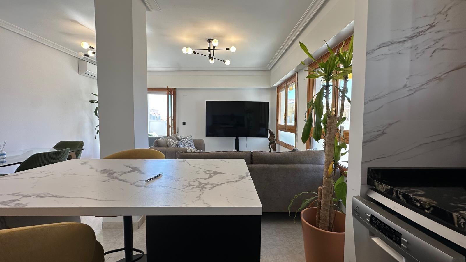 Dining area in apartment for sale in Torrevieja