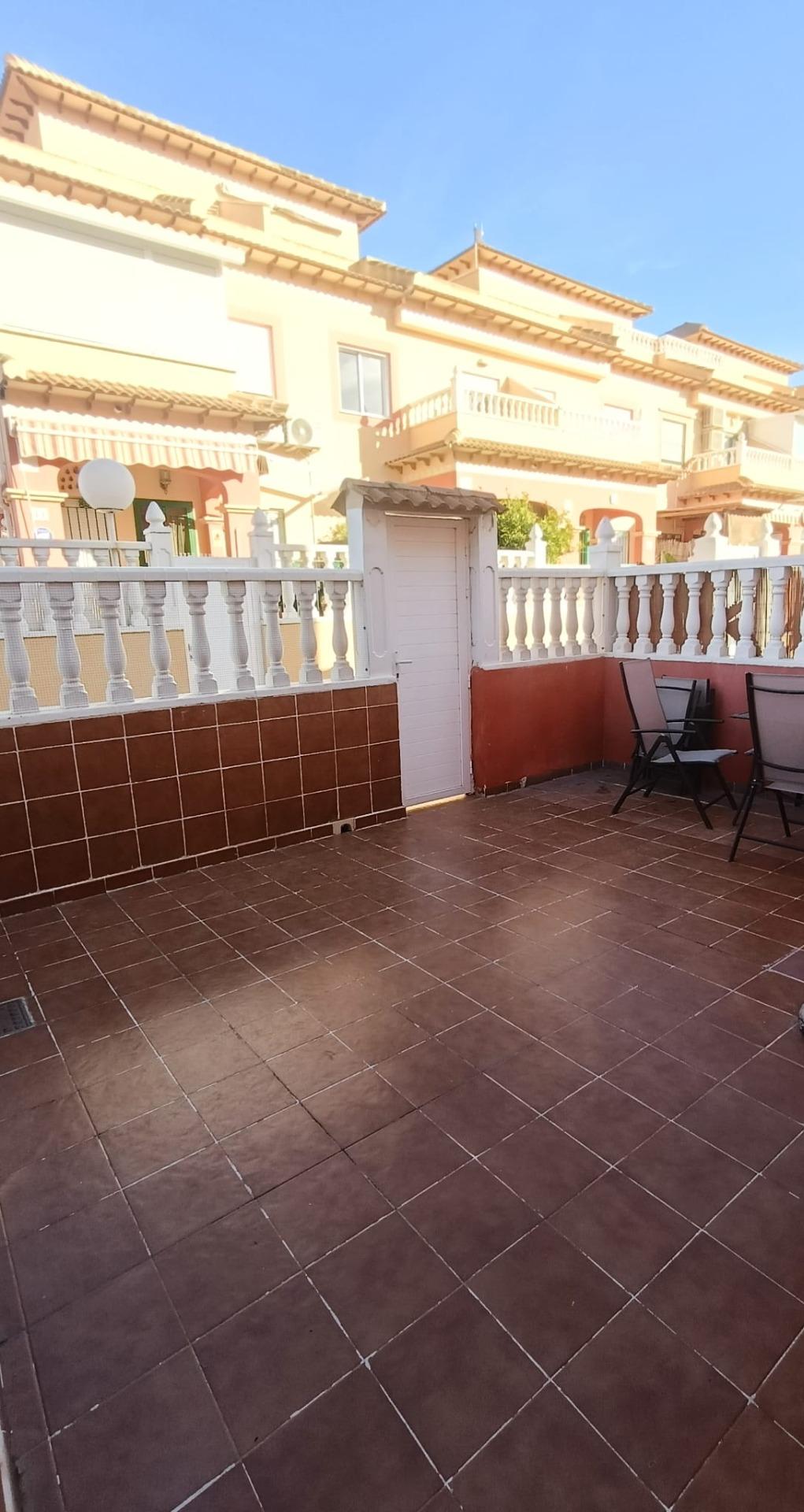 Pool area in terraced for sale in Torrevieja