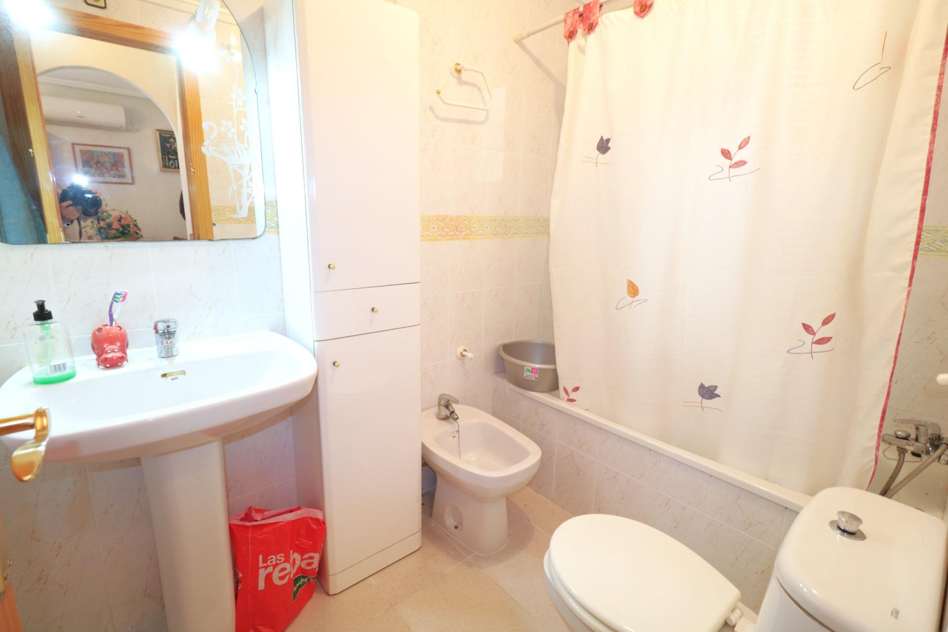 Bathroom in apartment for sale in Torrevieja
