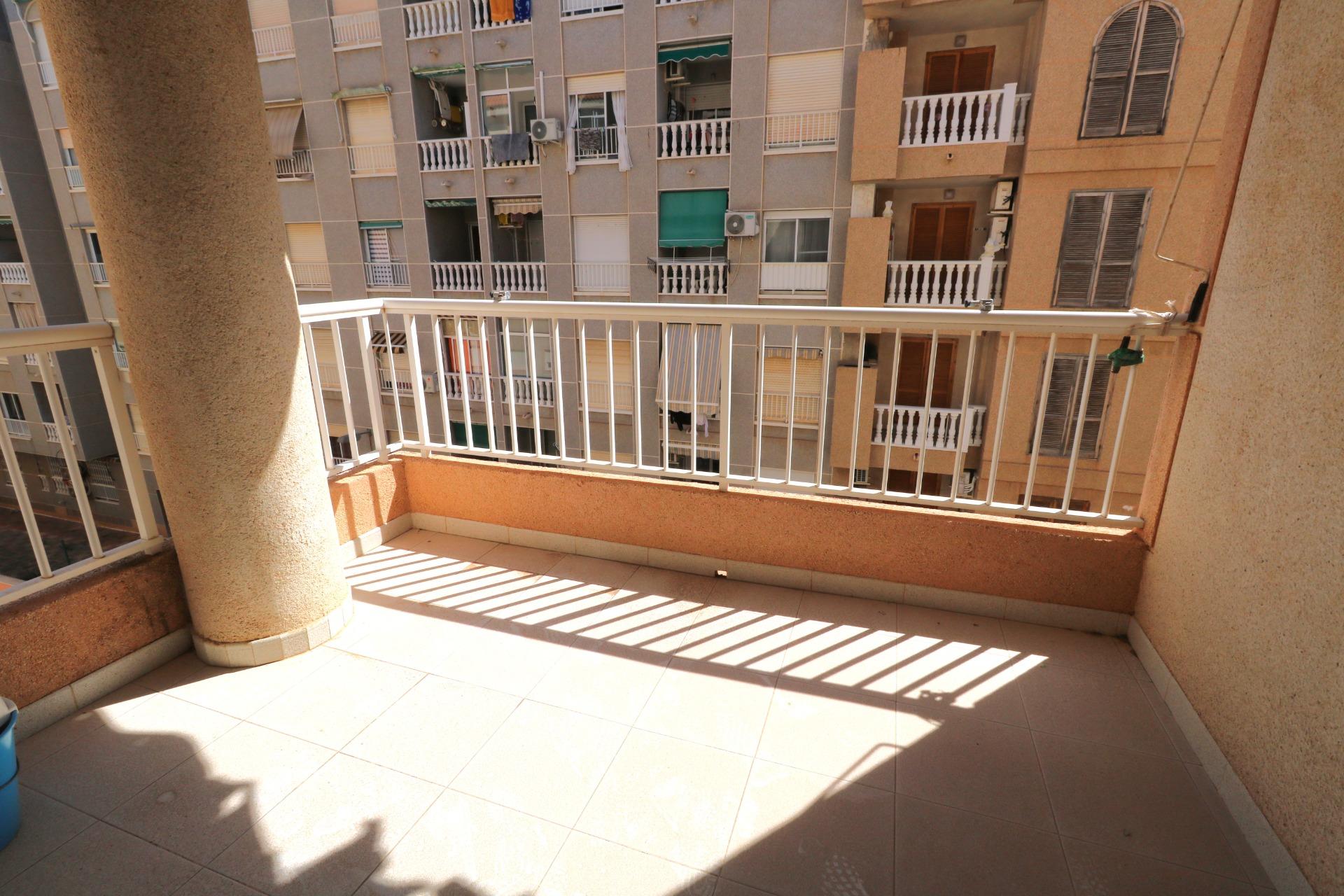 Pool area in apartment for sale in Torrevieja