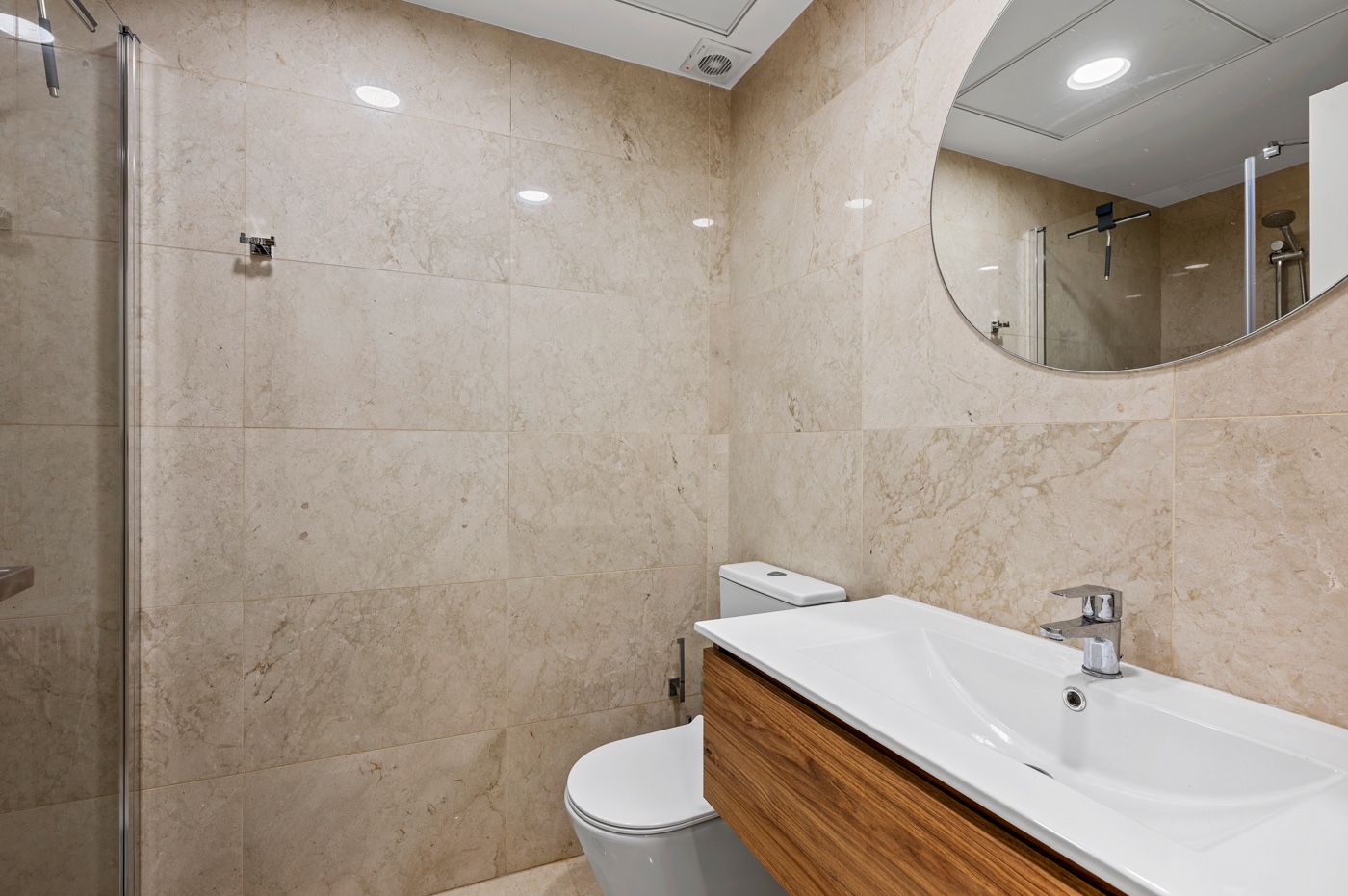 Pool area in apartment for sale in San Javier