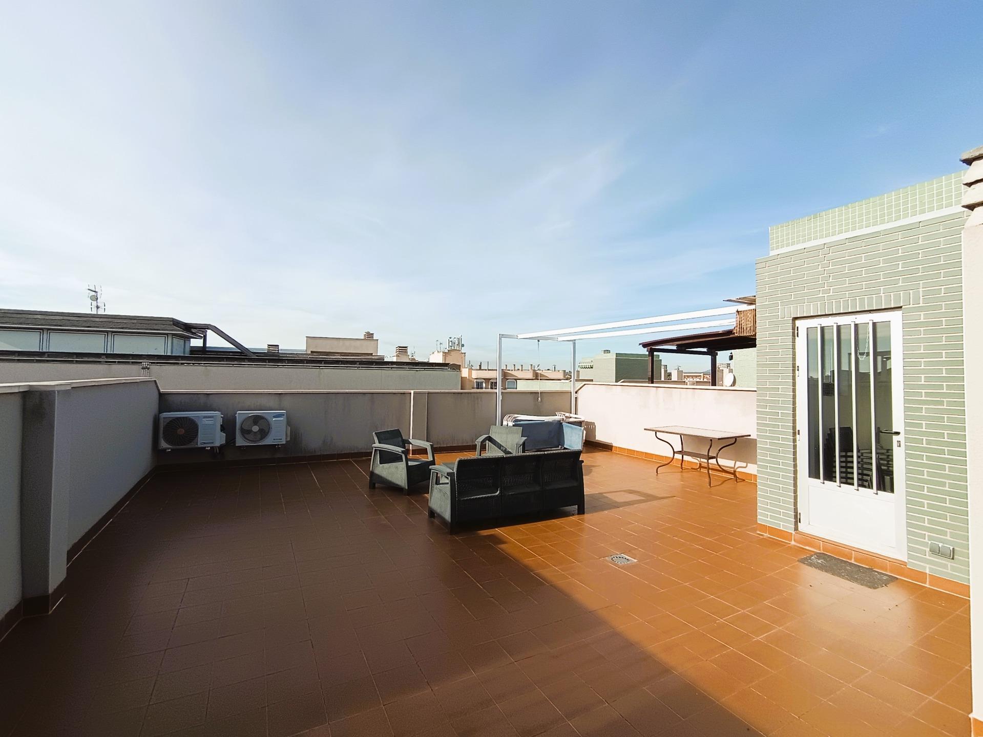 Living room in penthouse for sale in Orihuela Costa