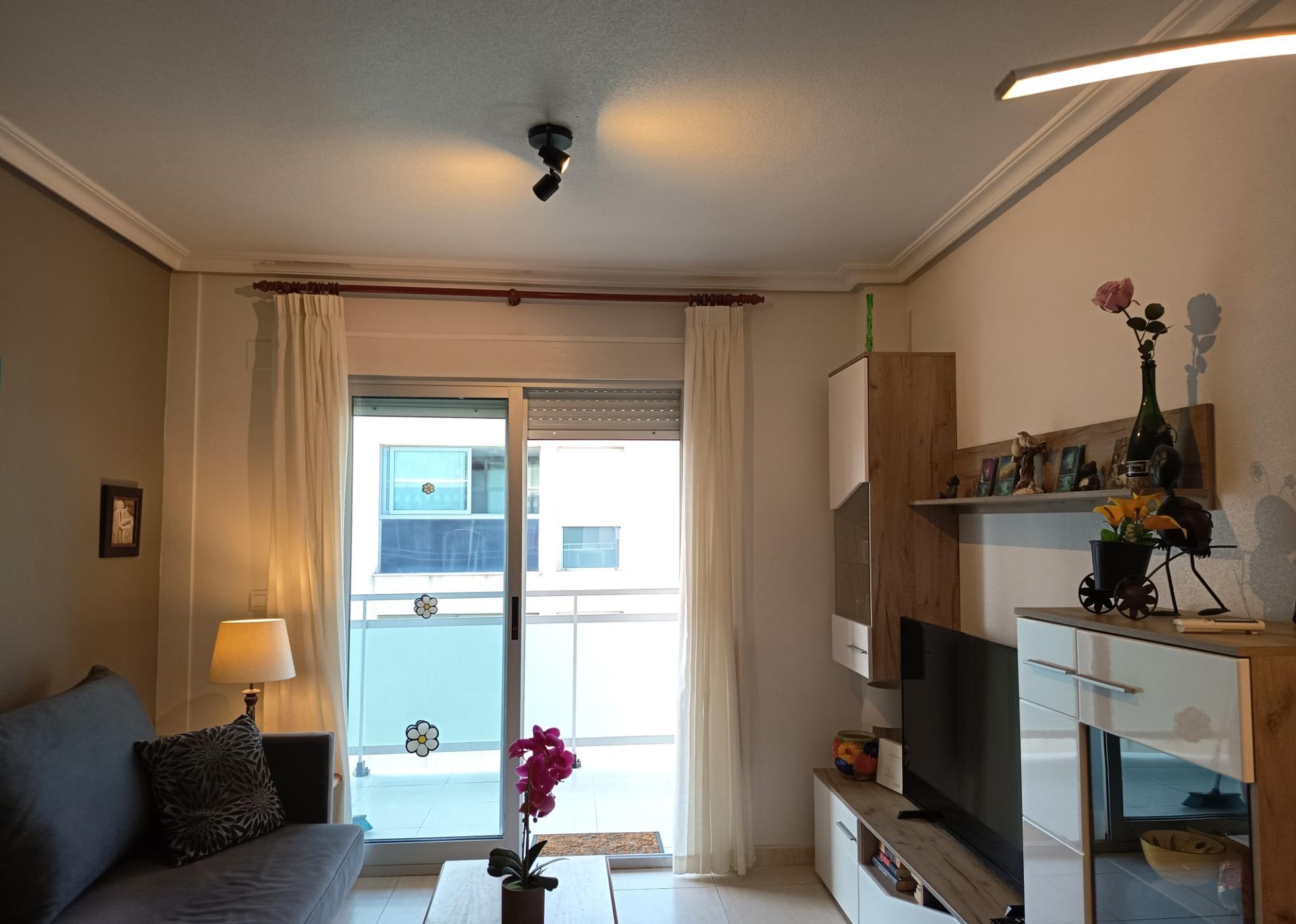 Terrace in penthouse for sale in Orihuela Costa