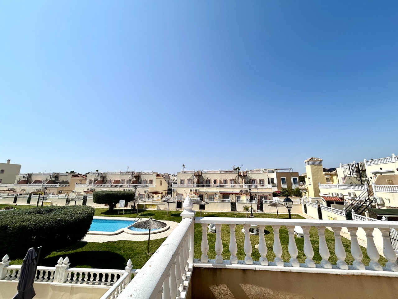 Pool area in terraced for sale in La Zenia