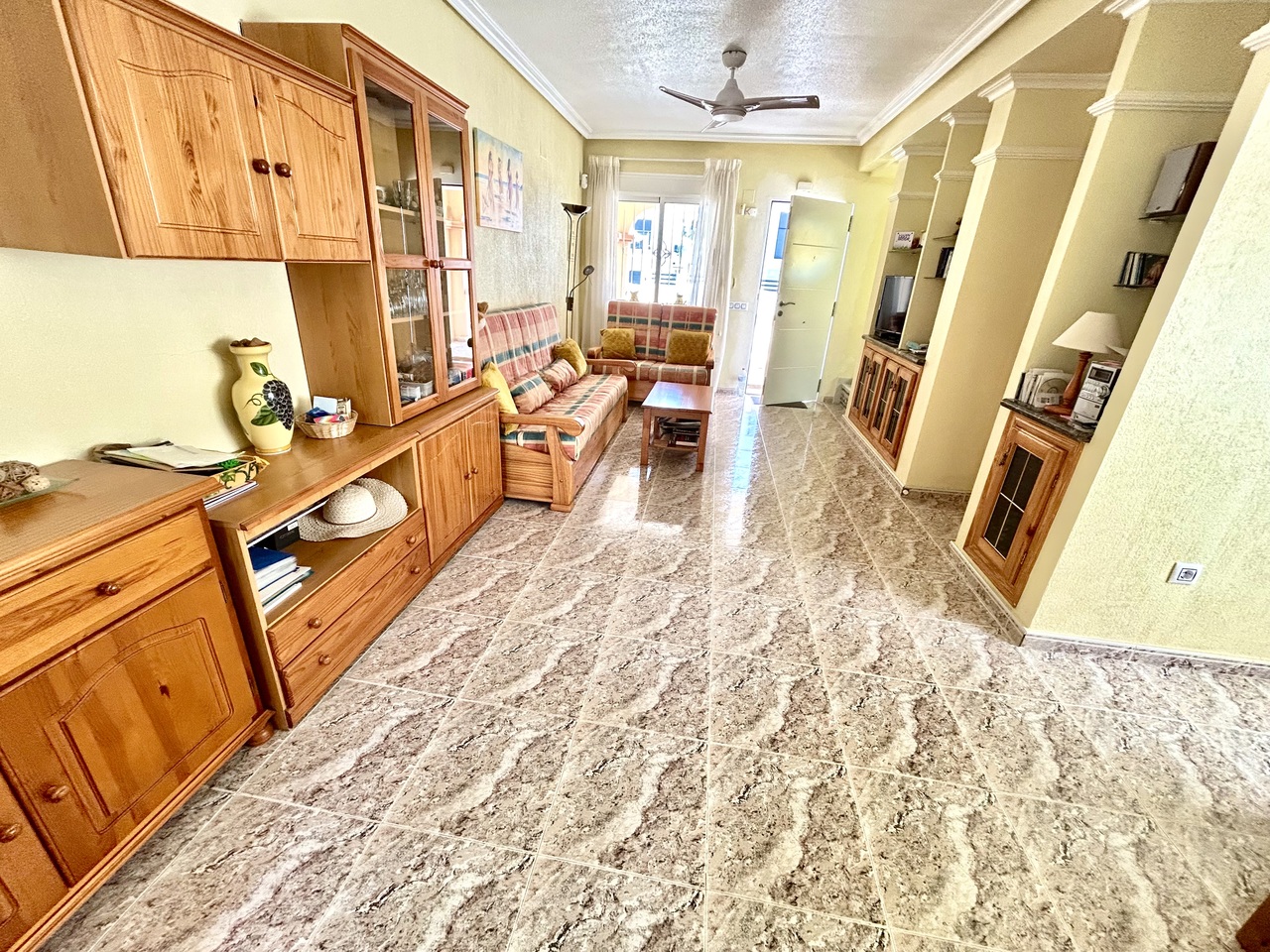 Pool area in terraced for sale in La Zenia