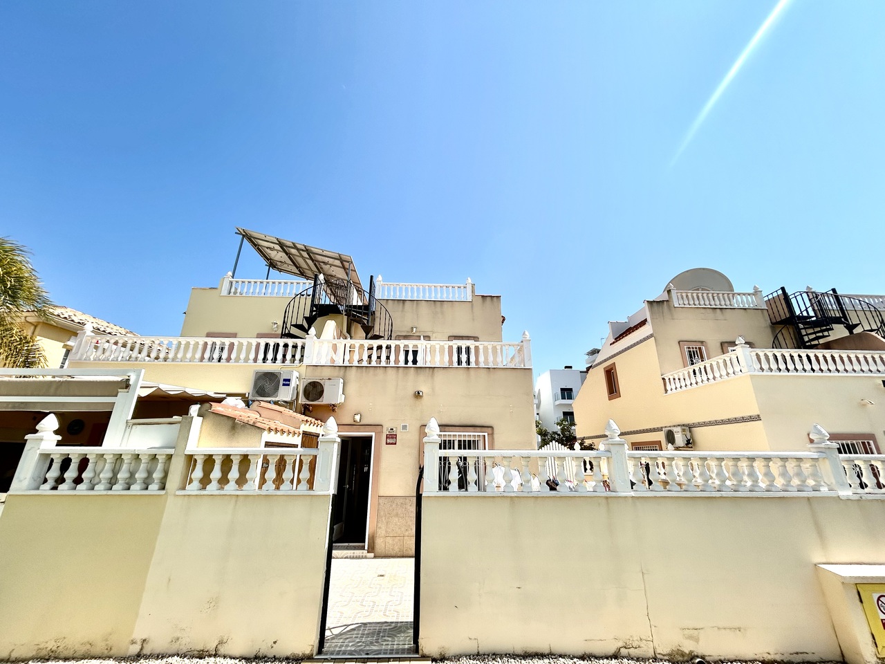 Pool area in terraced for sale in La Zenia